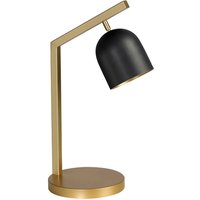 Marchetti LED-bordslampa Dome ram böjning svart