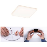 Paulmann Veluna LED panel 3,000 K angular 12.5 cm