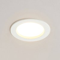 Arcchio LED recessed light Milaine, Ø 10 cm, white, dimmable