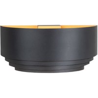 HighLight Elena wall light, black, width 30 cm, aluminium, E14