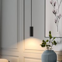 Deko-Light Hänglampa CAN, svart, höjd 15 cm, Ø 6 cm, metall, GU10