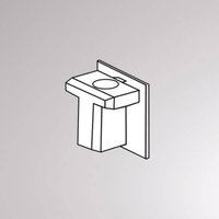 Molto Luce Embout pour rail électrique biphasé Volare, noir