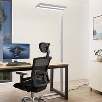 Arcchio Logan Pro LED floor lamp, white, sensor, dimmable