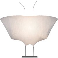 Ingo Maurer LED table lamp Samurai, white, paper, dimmable