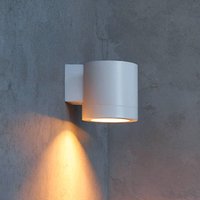 Philips Fylx outdoor wall light, white, metal, IP44, GU10