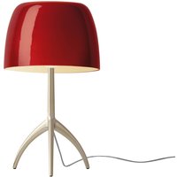 Foscarini Lumiere grande creme/rot dimmbar