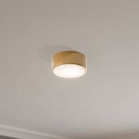 TEMAR LIGHTING Cleo 200 ceiling lamp, gold, sensor, IP20, Ø 20 cm, E27