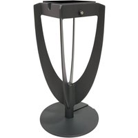 Les Jardins Tulip LED solar light with pedestal, grey