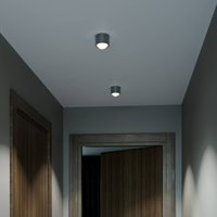 Top Light Puk! 80 One LED downlight matt lens, anthracite