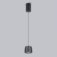 Helestra Ove LED pendant light Ø 9.5 cm 927 black