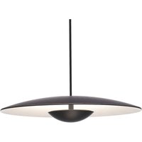 MARSET Ginger LED-pendel triac Ø32cm wenge/vit