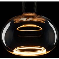 SEGULA floating LED bulb oval E27 4.5W dim gold