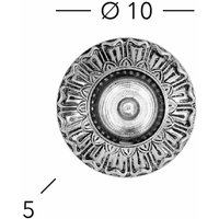 KOLARZ Milady downlight, Ø 10 cm, 24 carat gold-plated