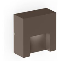Wever & Ducré Lighting WEVER & DUCRÉ Reto 0.8 bronze-coloured LED outdoor wall lamp