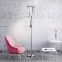 JUST LIGHT. GmbH Helia LED-golvlampa med läslampa, stål