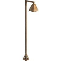 LED-Wegeleuchte Silva Edge, 100 x 19 cm, messing antik