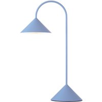 FRANDSEN LED rechargeable table lamp Grasp, light blue, height 47 cm