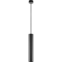 Hängeleuchte CAN, schwarz, Höhe 35 cm, Ø 6 cm, Metall, GU10