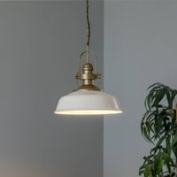 Avonni Hänglampa AV-4106-M32-BBY, skärm vit