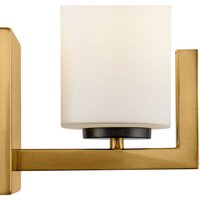 Maytoni Fortano vägglampa 1 lampa glasskärm