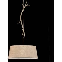Mantra Iluminación Sabina pendellampa med textilskärm, 1-ljus, 60cm