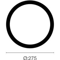 The Light Group SLC Dio LED ceiling light IP65 3CCT black