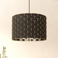 EGLO Marasales pendant light made of textile, Ø 38 cm