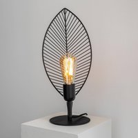 PR Home Elm table lamp in leaf shape, height 42 cm