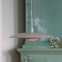 Markslöjd suspension Piny, beige, Ø 57 cm, métal, E27