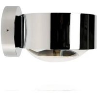 Top Light LED-vägglampa Puk Maxx Wall, matt nickel