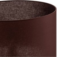 Duolla Lampskärm Roller, brun, Ø 50 cm, höjd 30 cm