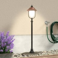 LCD Gånglampa Peggy med koppar