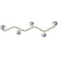 Hemsson LED-ljusslinga 2-i-1 Frosty silver 550 lampor