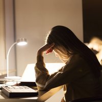 OSRAM LED-bordslampa Office Line Desk Cylinder vit CCT DIM