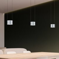 BANKAMP Impulse LED-hänglampa 3 lampa nickel