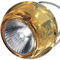 Fabbian BELUGA COLOUR designer hanging light yellow