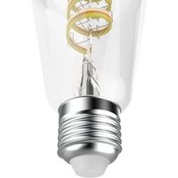 Hama Smart LED Filament E27 ST64, WLAN, Matter, 4.9 W, RGBW