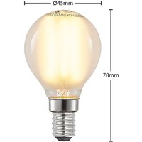 Arcchio LED bulb, teardrop bulb, E14, 4W, matt 2,700K