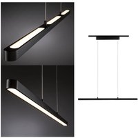 Paulmann URail Lento LED hanging light, matt black