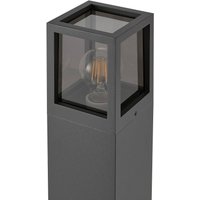 Deko-Light Facado II väglampa, höjd 65 cm, grå/rök, 11 x 11 cm IP65