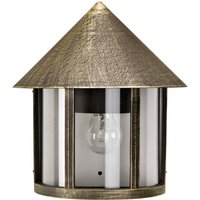 Albert Leuchten Très ancienne applique d'extérieur Vecchio brun