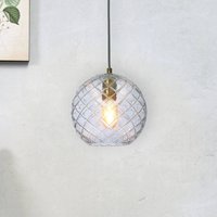 IT'S ABOUT ROMI Venice hanging light, sphere, clear, glass, E27