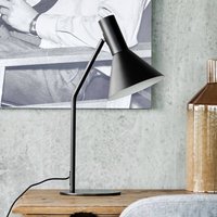 FRANDSEN Lyss table lamp, black, metal, 50 cm high, E27