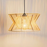 Viokef Hänglampa Argela med dubbel skärm i natur