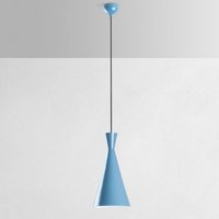 Opviq Hänglampa Tom, ljusblå, metall, Ø 19 cm, E27