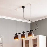 ALDEX Suspension 976, à 3 lampes, noir
