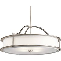 KICHLER Hänglampa Emory tennbelagd Ø 61 cm