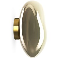 Tom Dixon LED-Wandlampe Melt, Ø 50 cm, bronzefarben