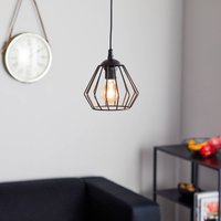 HELam Suspension Agat noir, à 1 lampe