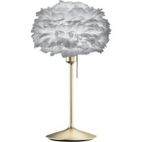 UMAGE Eos mini table lamp light grey/brass